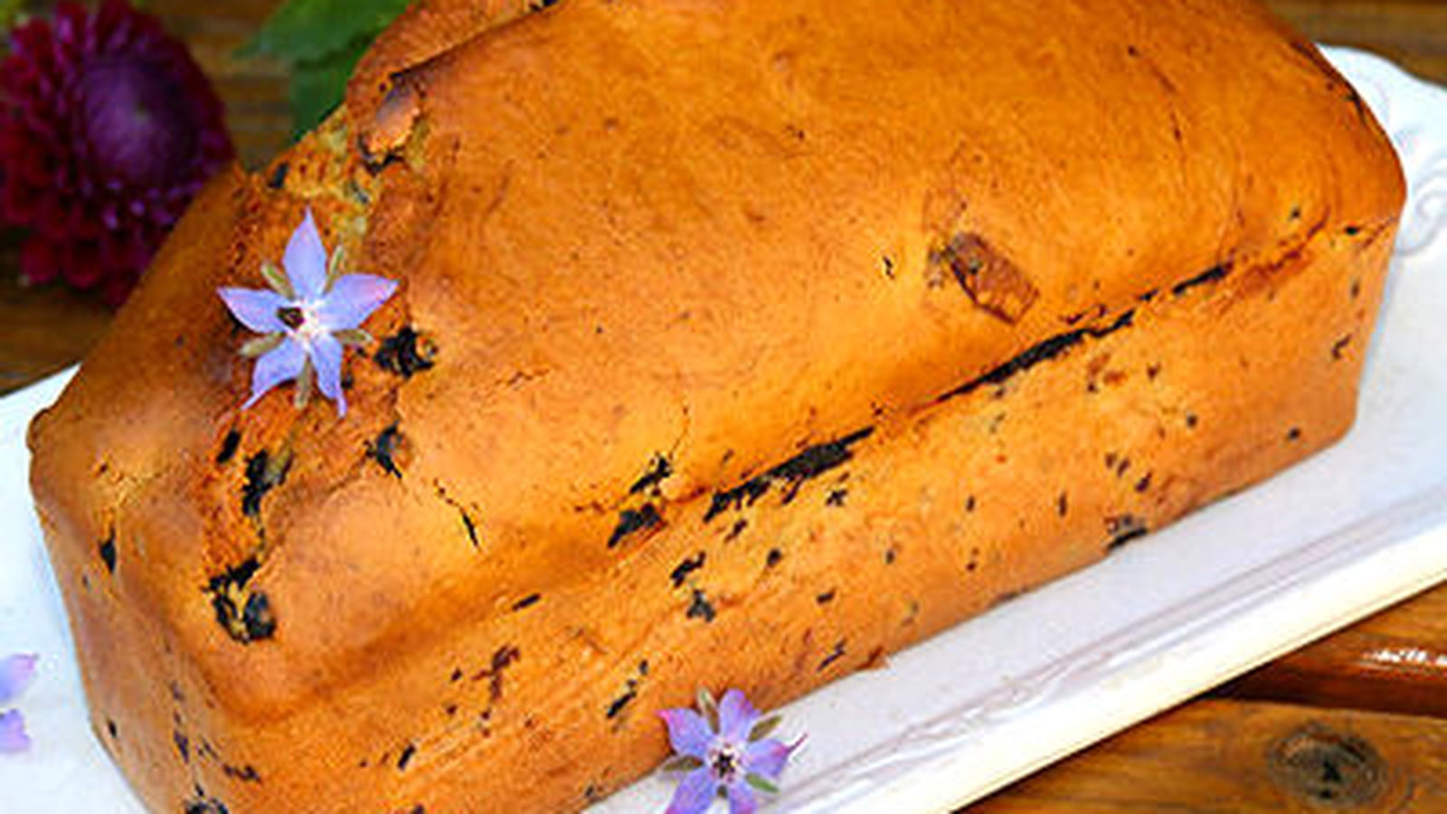 Cake aux myrtilles