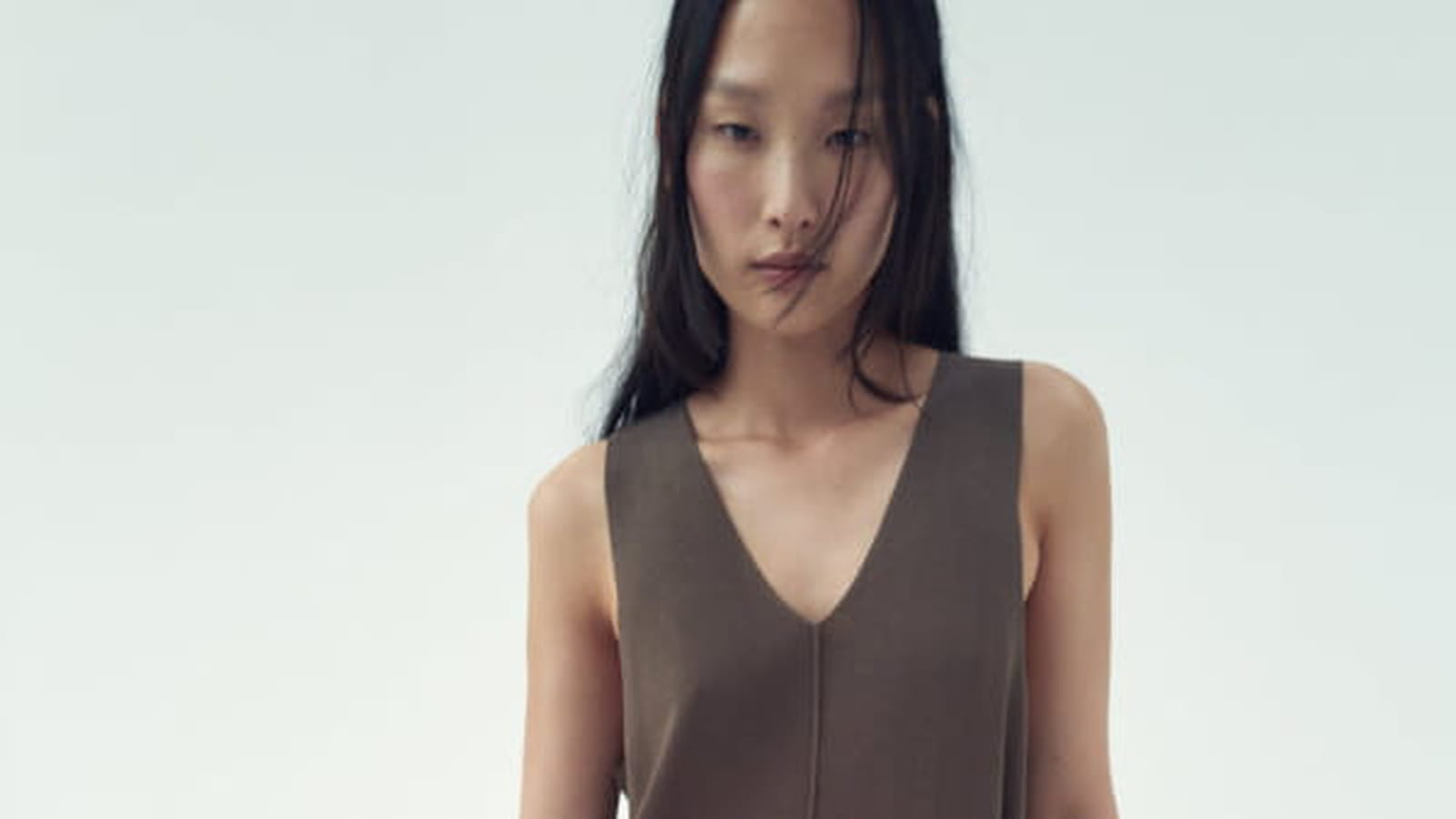 Robe à nervure Zara 