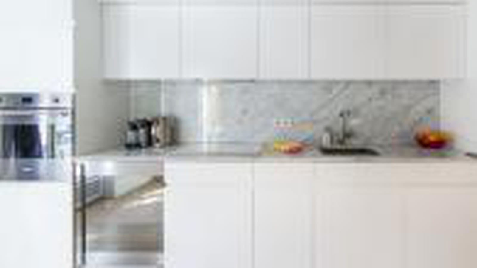 Cuisine ouverte blanche