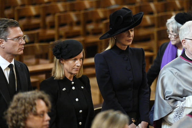 Lady Amelia Windsor et Lady Gabriella Windsor à la cathédrale de Westminster