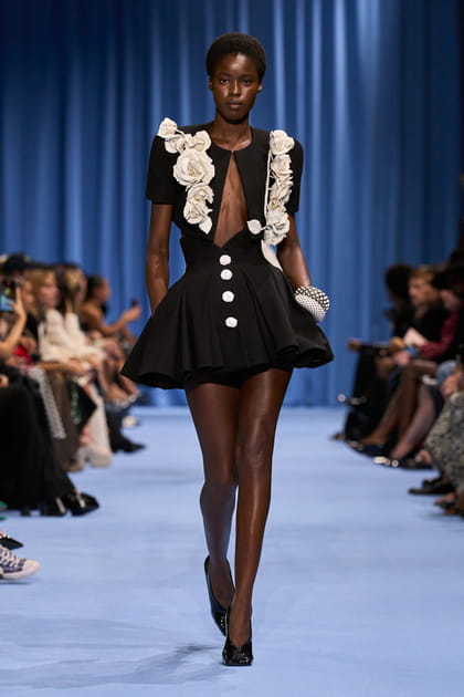 Look 6&nbsp;du d&eacute;fil&eacute; Balmain printemps-&eacute;t&eacute; 2024