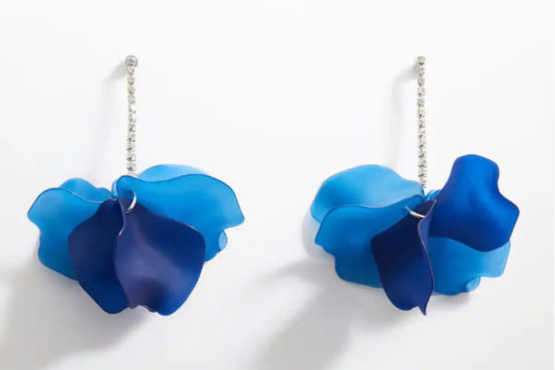 Boucles D'oreilles Pendantes Sirène - Goutte écaille De Poisson, Résine, Acier Inoxydable, Style Féerique
