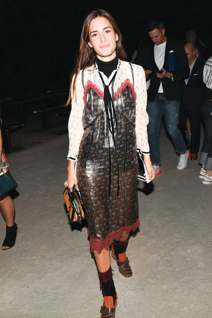 Gala Gonzalez au défilé Coach 1941