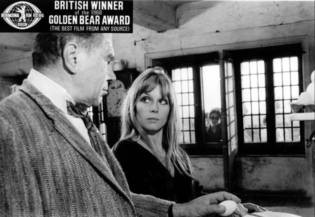 Dans "Cul-de-sac", avec Lionel Stander