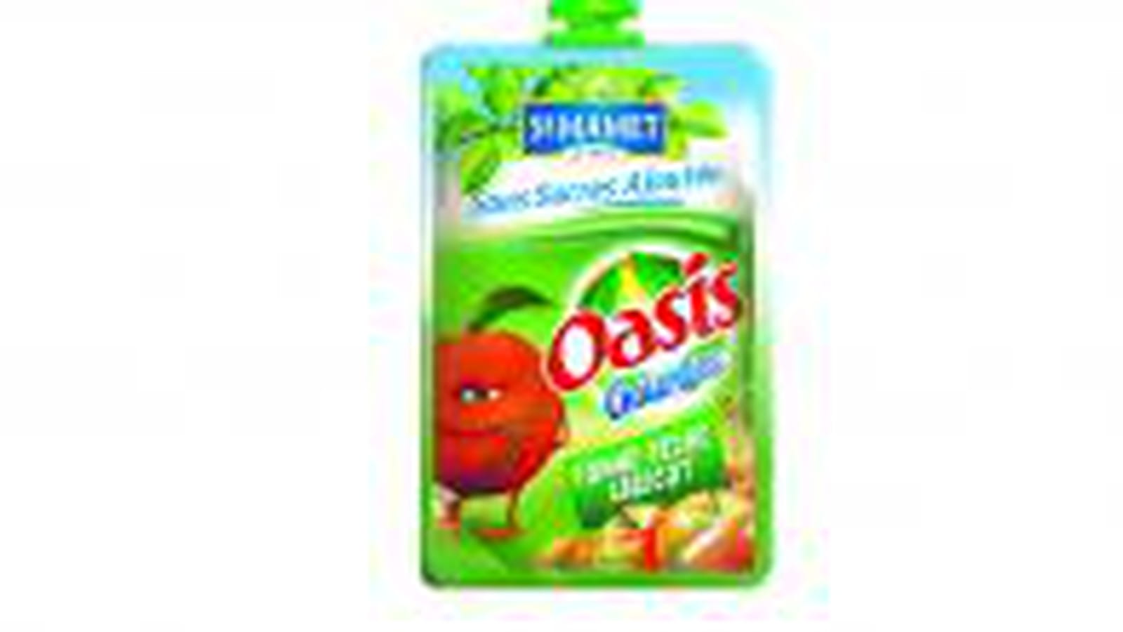 Compotes à boire d'Oasis et St Mamet