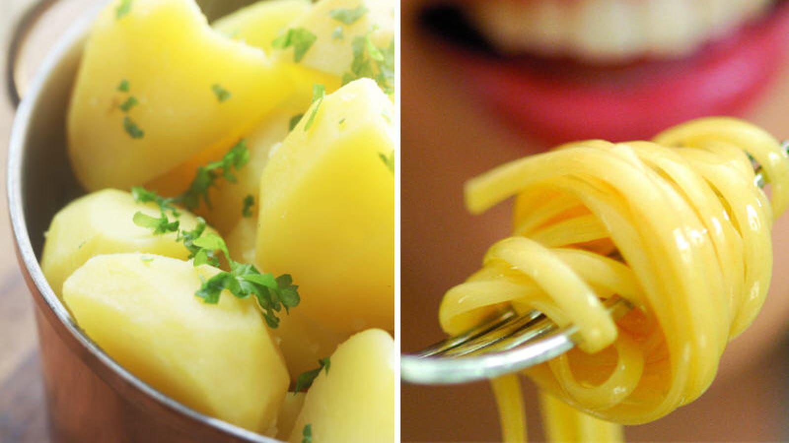 Pommes de terre à l'eau ou pâtes ?