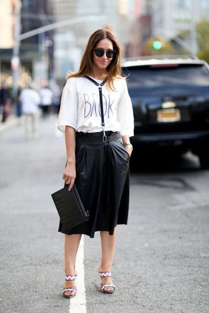 Street looks fashion week New York&nbsp;: rebelle