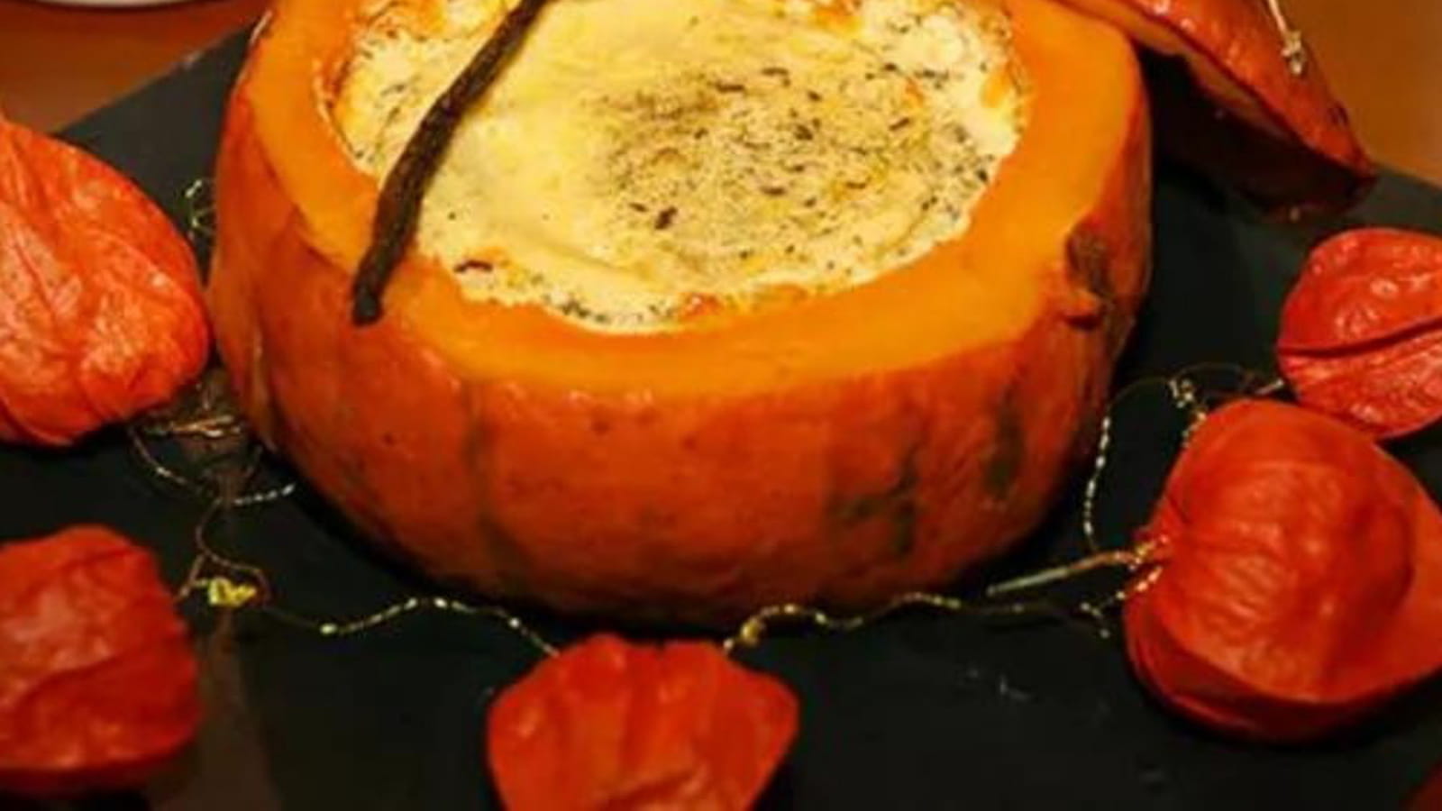 Flan à la citrouille