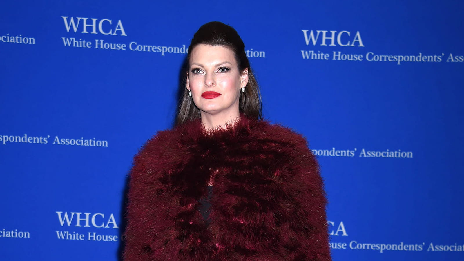 Linda Evangelista le 5 mai 2014 