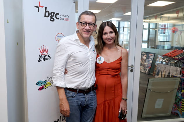 Dany Boon et Elsa Zylberstein, complices au Charity Day