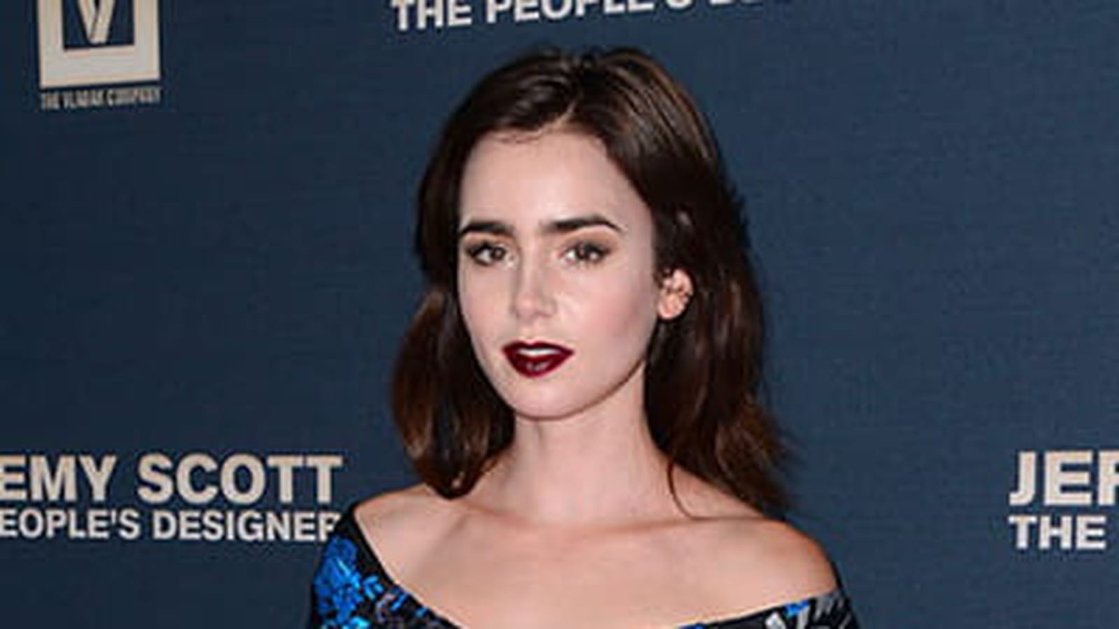 Lily Collins le 8 septembre 2015