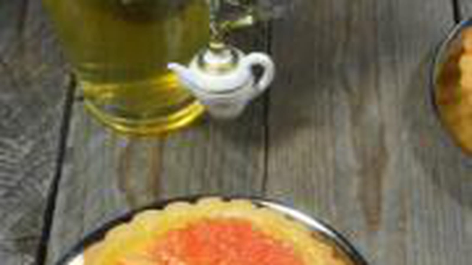 Tartelettes au pamplemousse rose