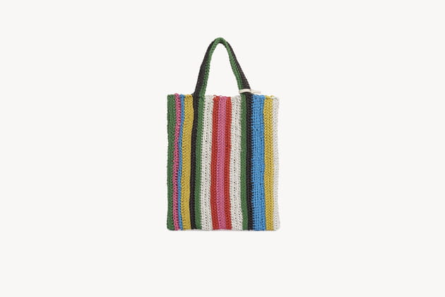 Sac &agrave; main tricot&eacute; de Chlo&eacute;