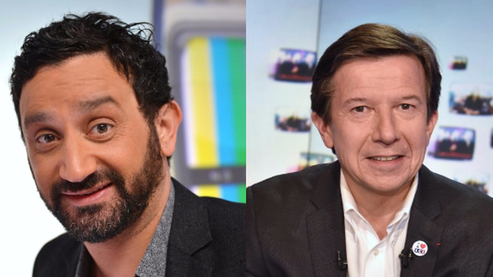 Cyril Hanouna et Gilles Pélisson