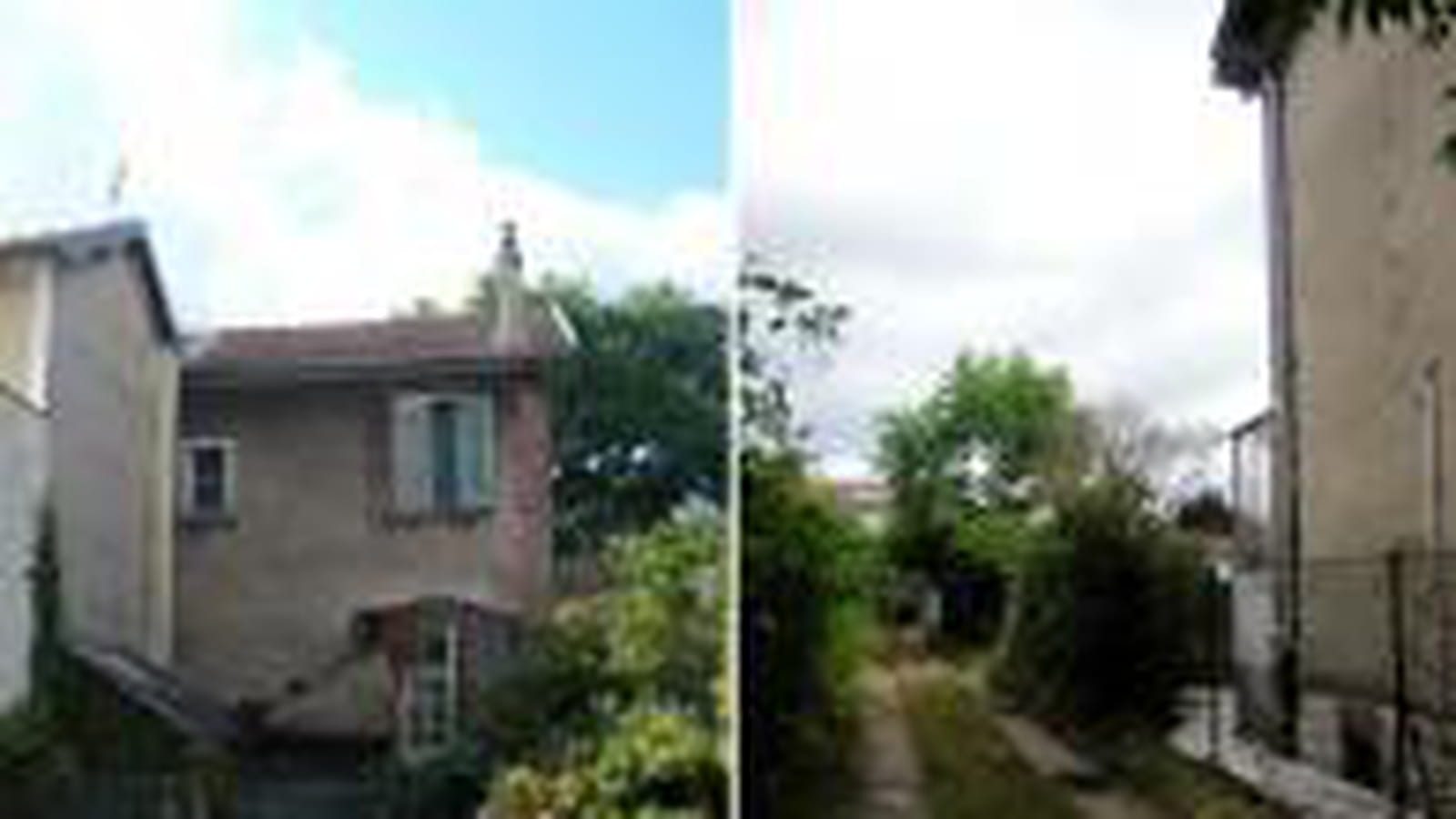 Maison et jardin avant