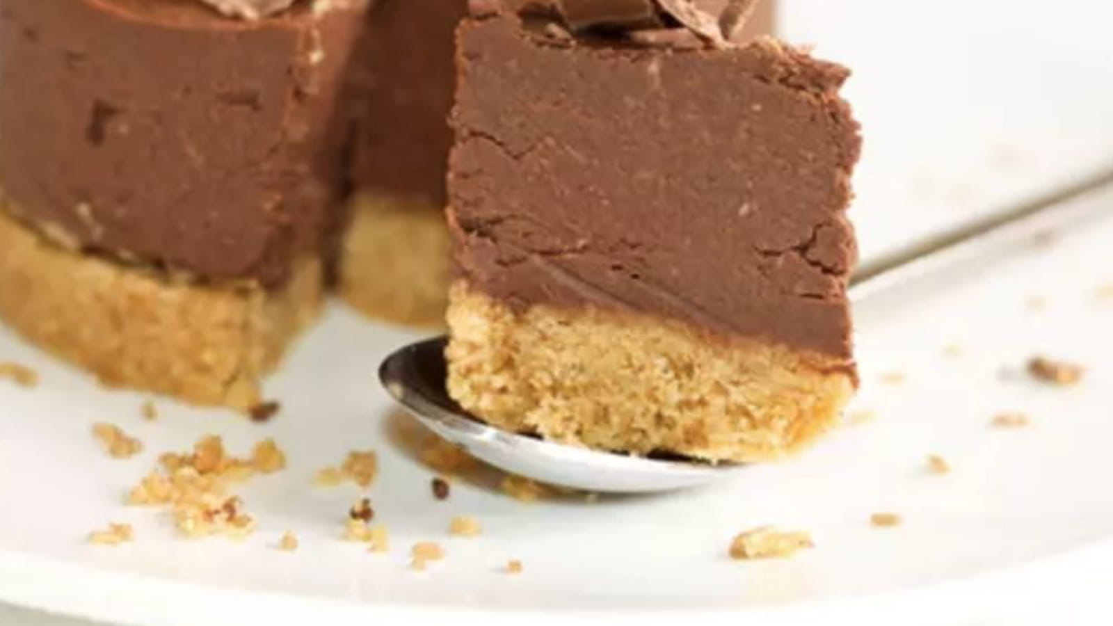 Cheesecake chocolat ricotta sans cuisson