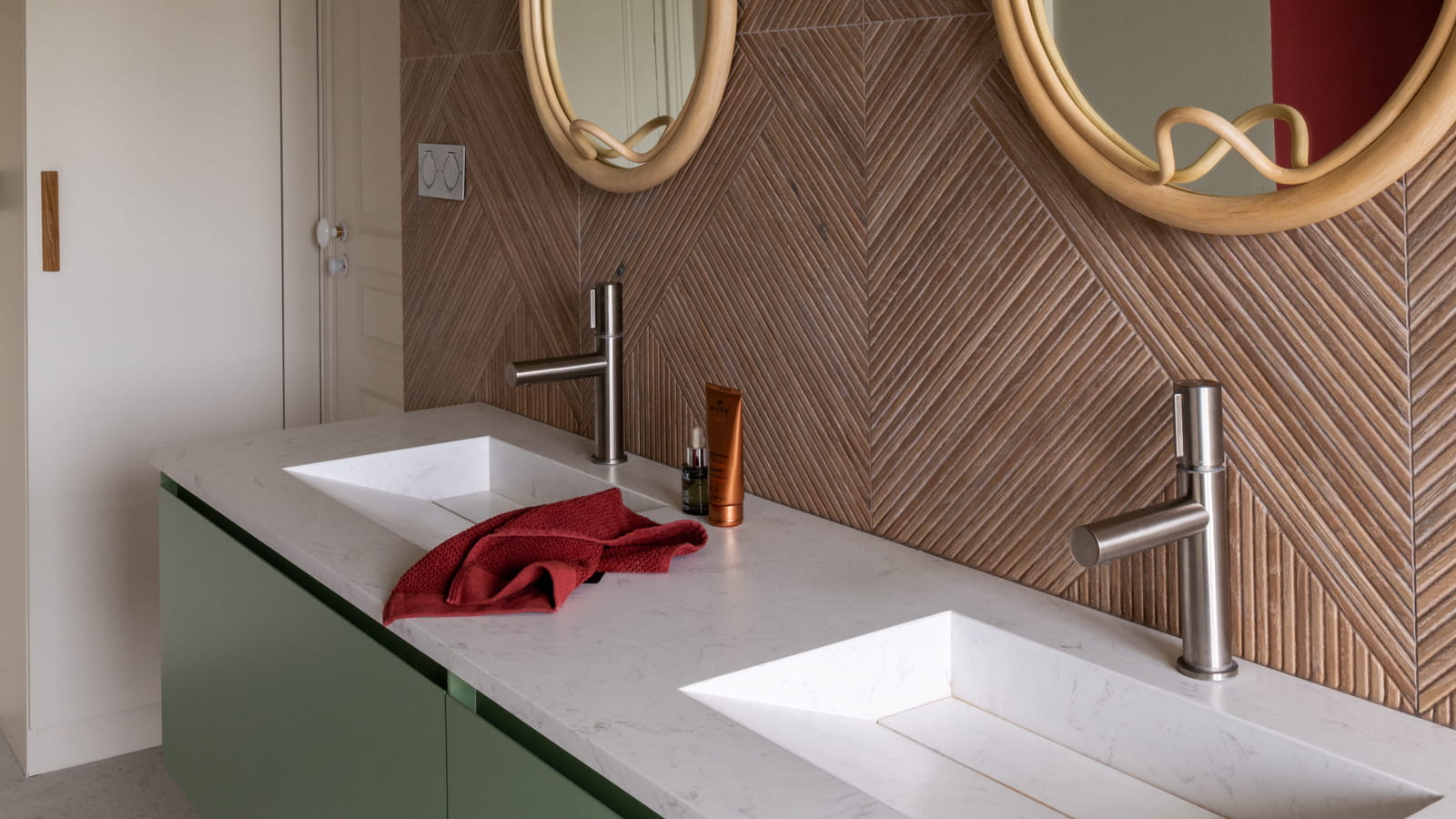 Salle de bains après 