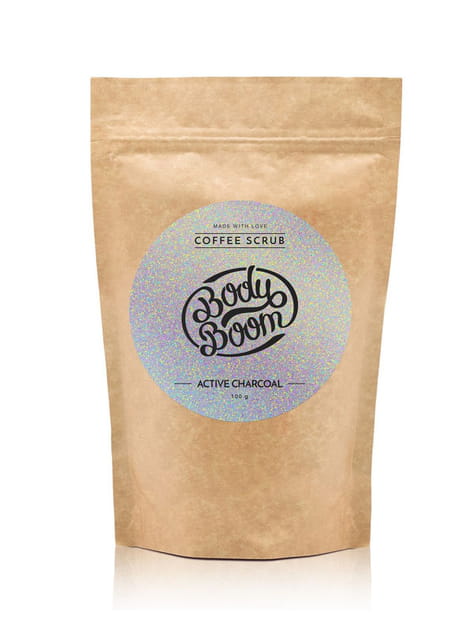 Coffee Scrub Active Charcoal Body Boom