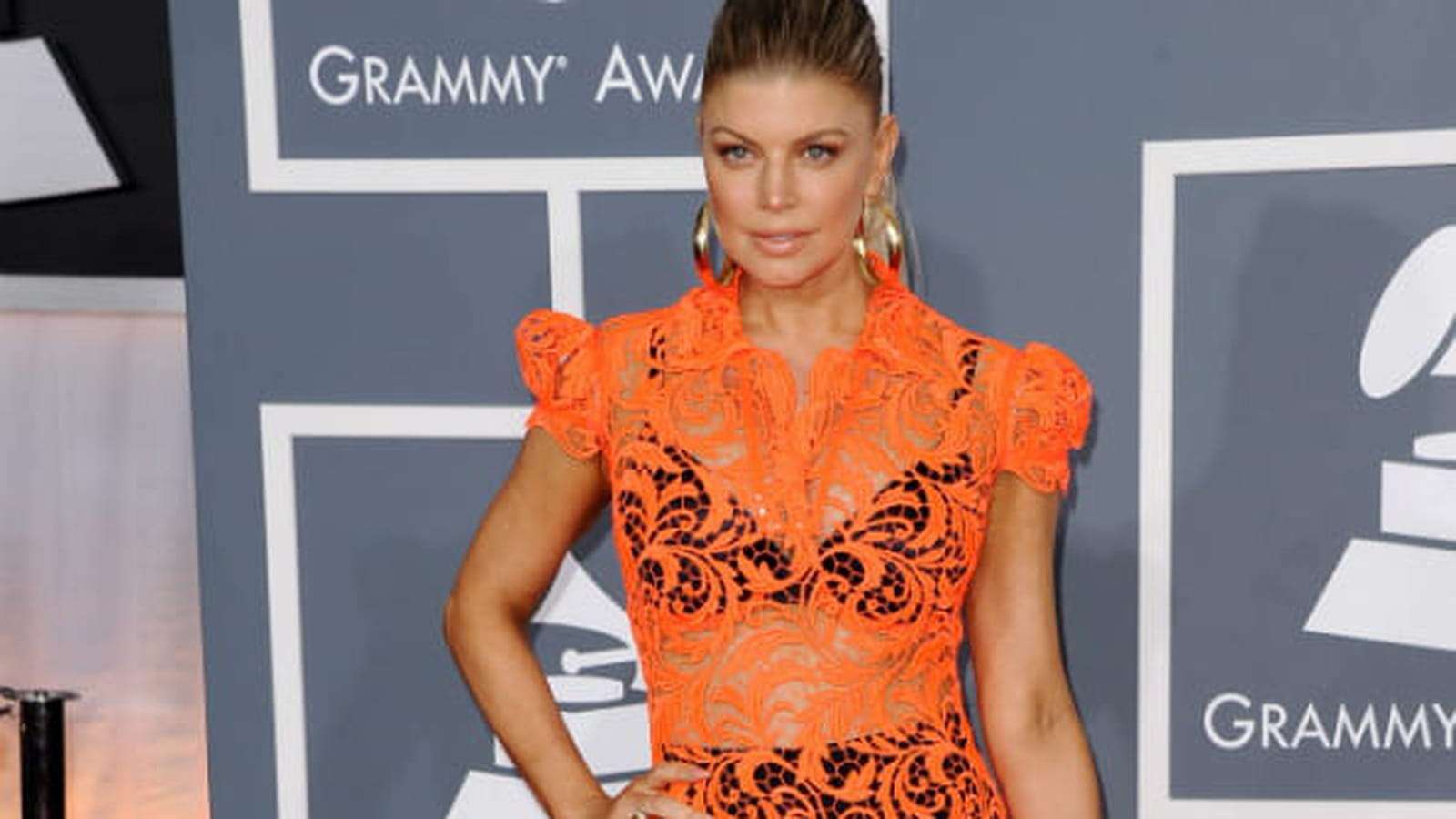 Fergie le 12 février 2012