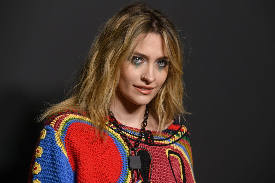 Le maquillage vert de Paris Jackson