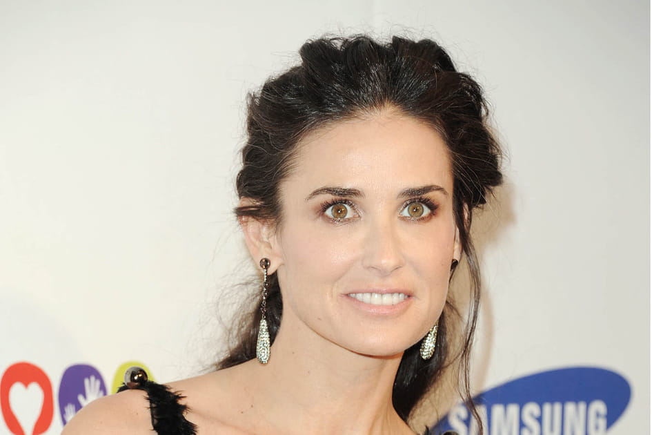 La demi-queue bomb&eacute;e de Demi Moore