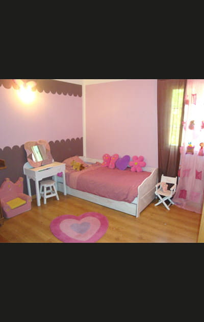 La chambre rose d'Eva