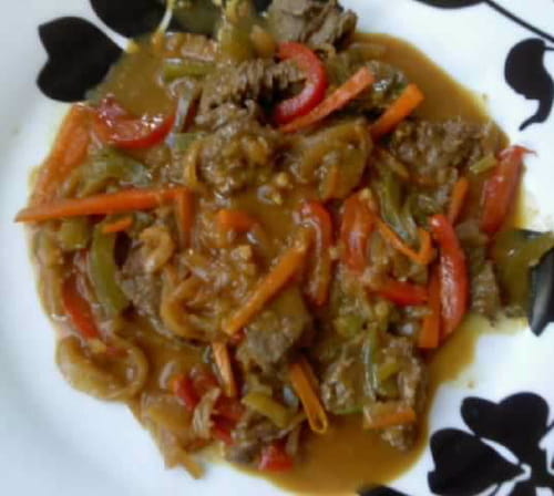 Boeuf à la sauce satay