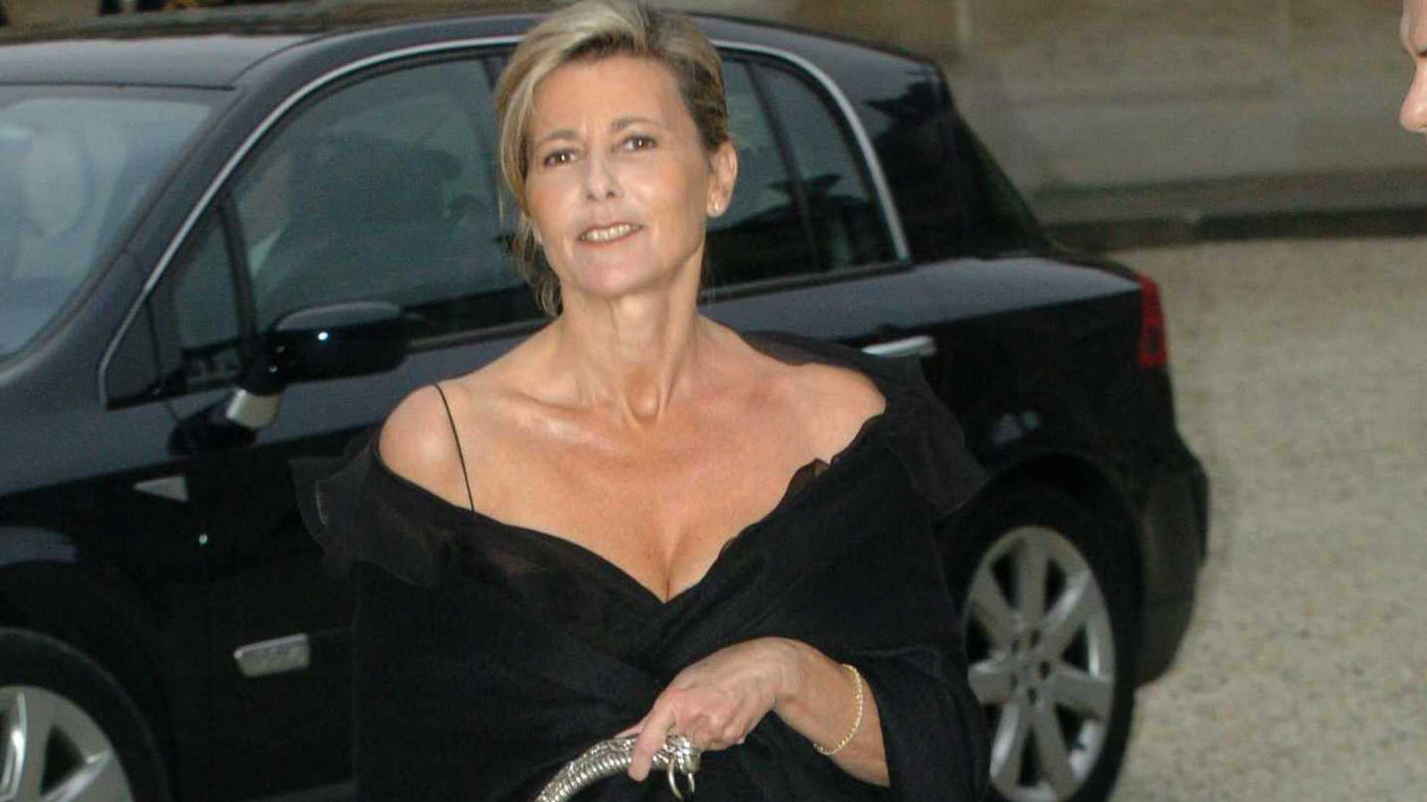 Claire Chazal à l'Elysée