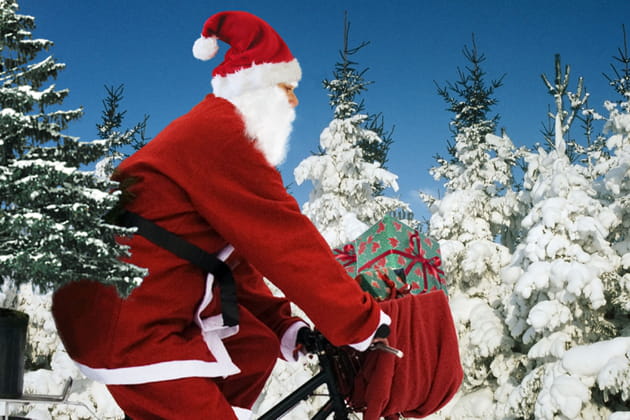 Le père Noël se met au vert