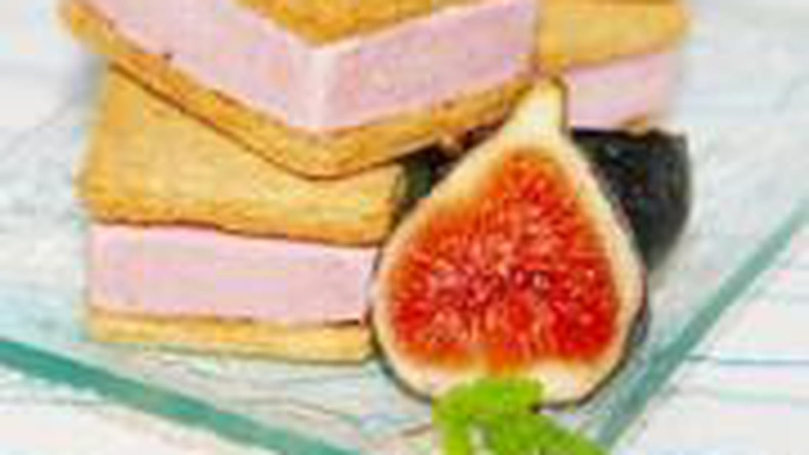Sandwich glacé aux figues