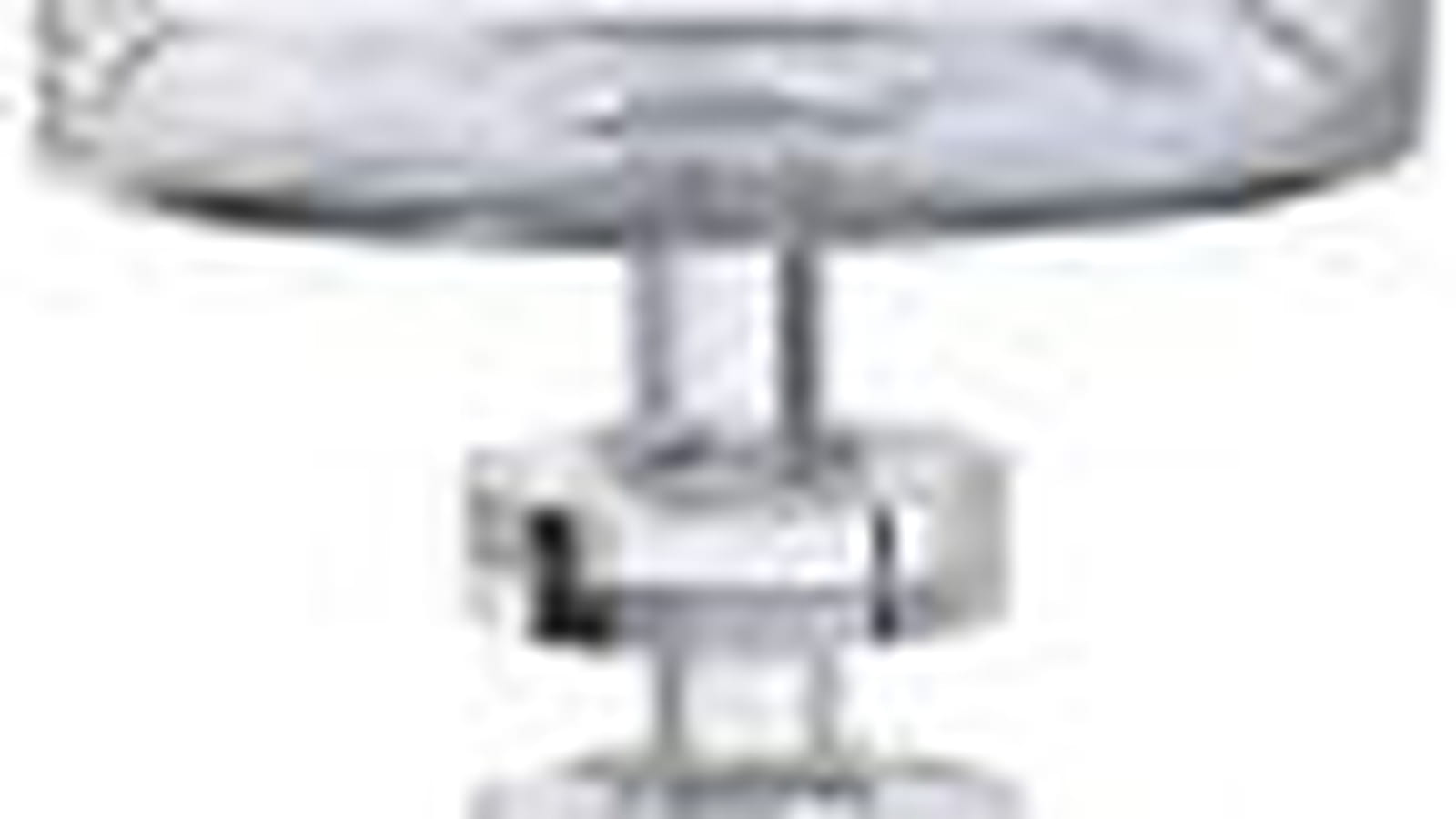 Le plat sur pied "Barbell"