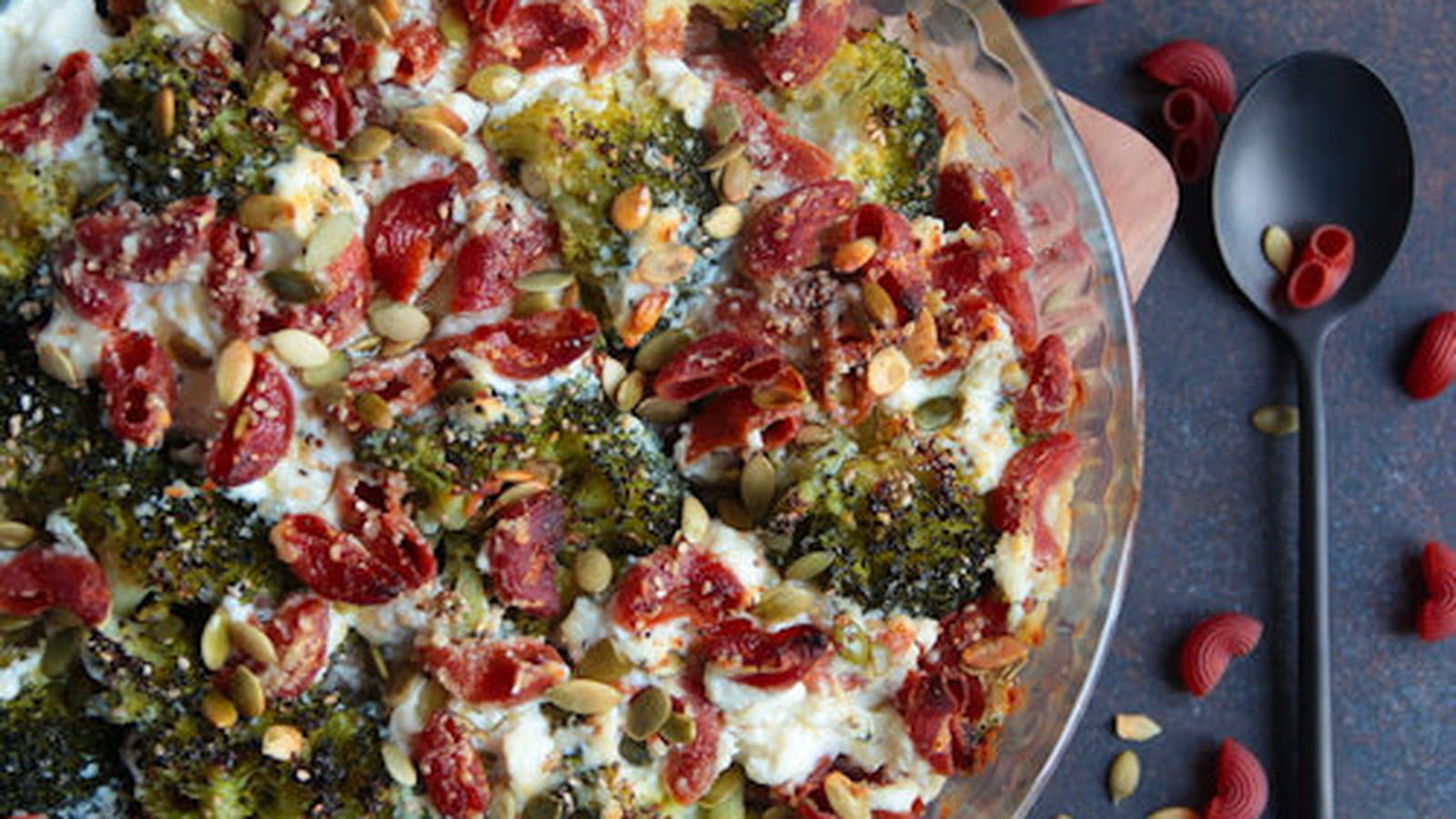Gratin de légumiô, brocolis et Ricotta