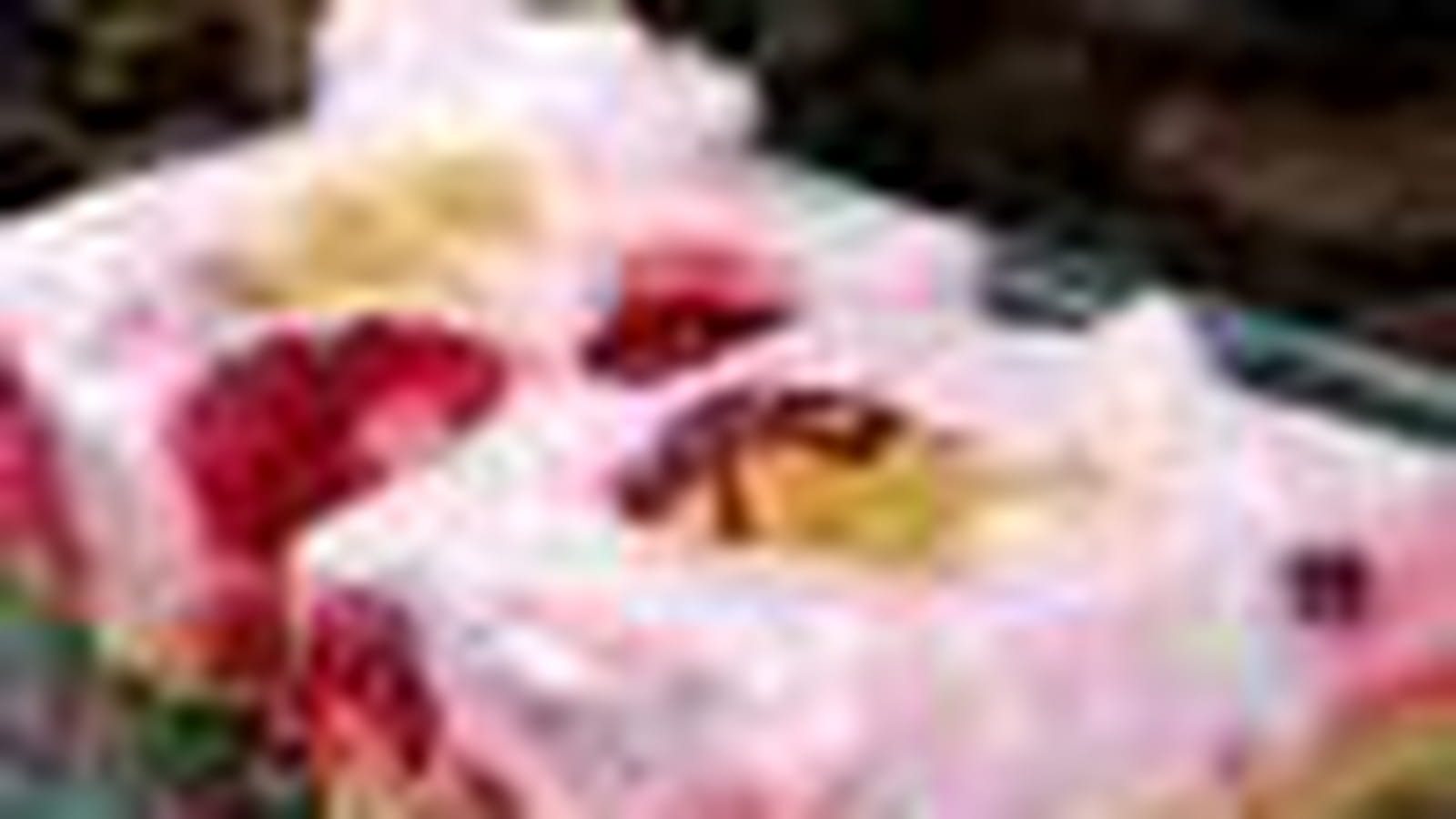 Carrés sans cuisson, framboises, citron & chamallo