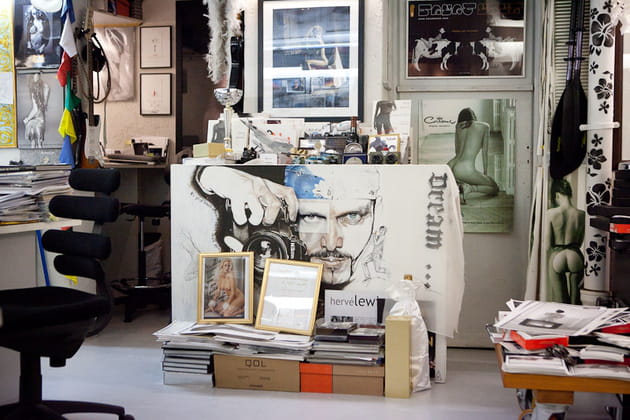 Le bureau d'Hervé Lewis