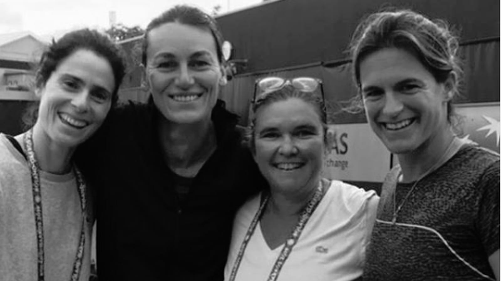 Nathamie Dechy, Elodie le Bescond, Alexia Dechaume et Amélie Mauresmo