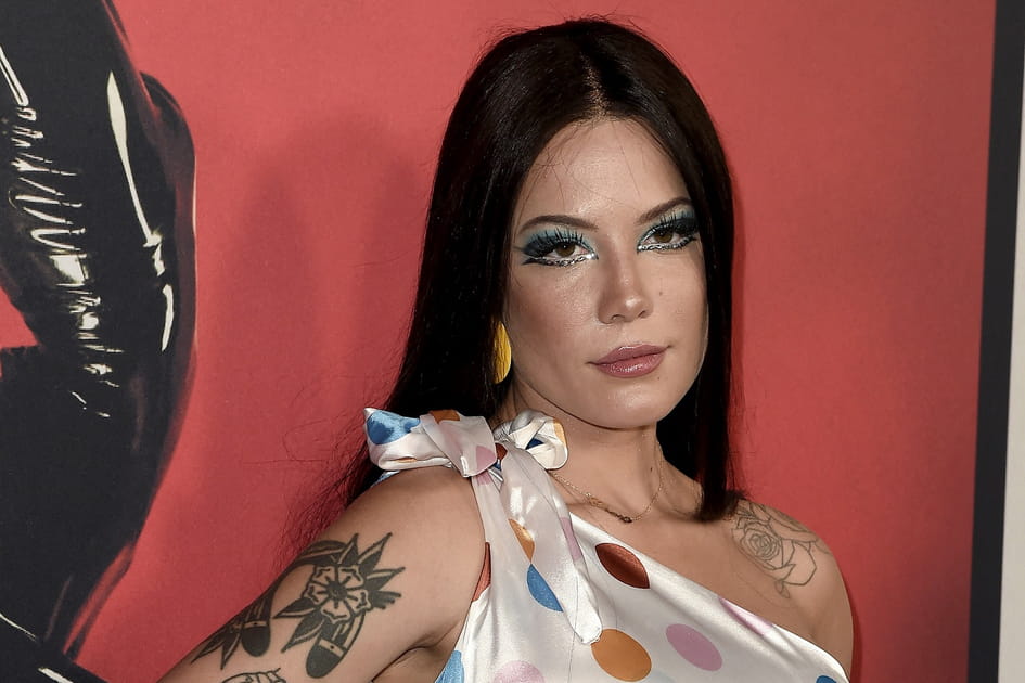 La raie au milieu de Halsey