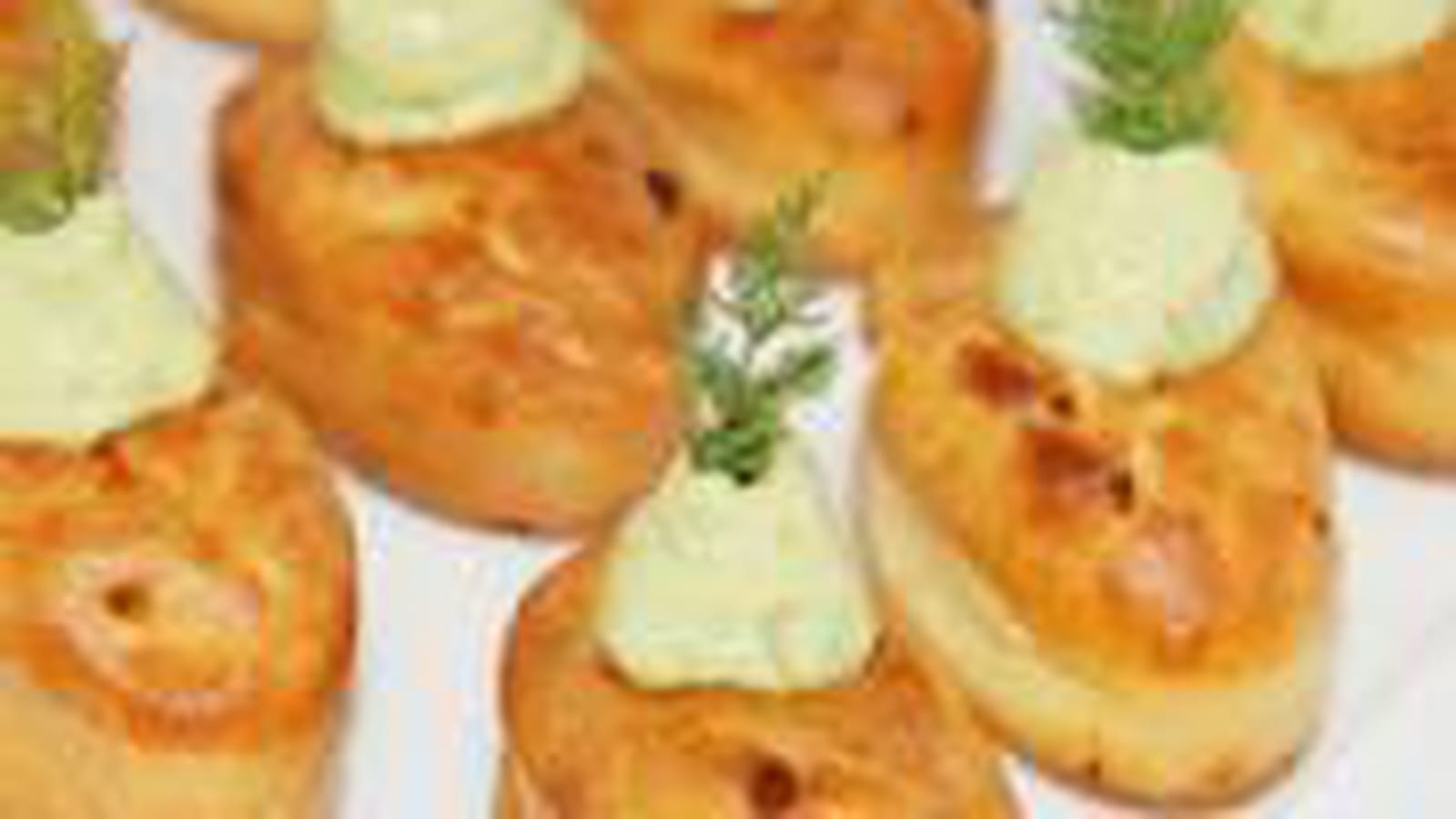 Cakes saumon fumé et avocat