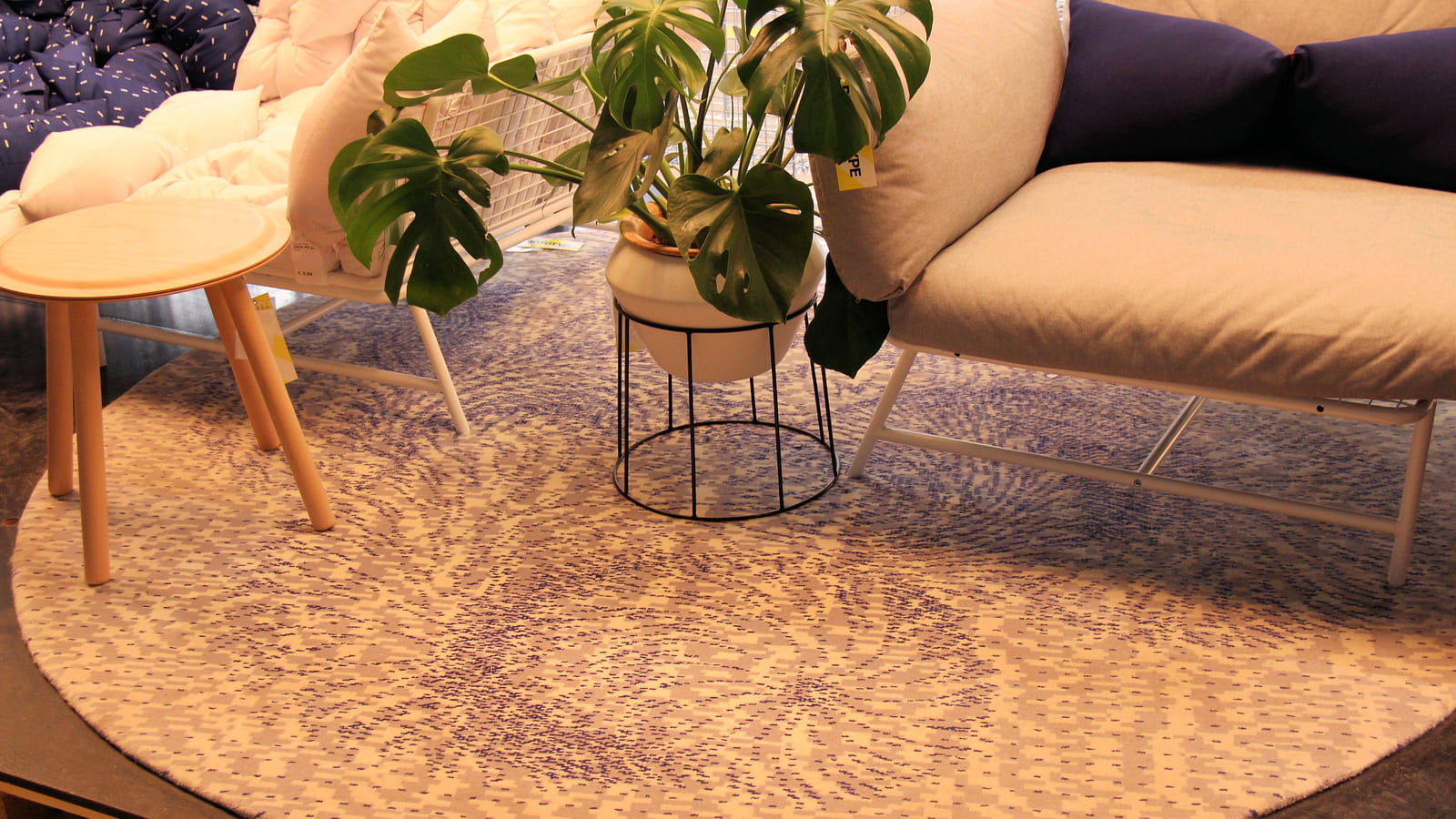Tapis rond
