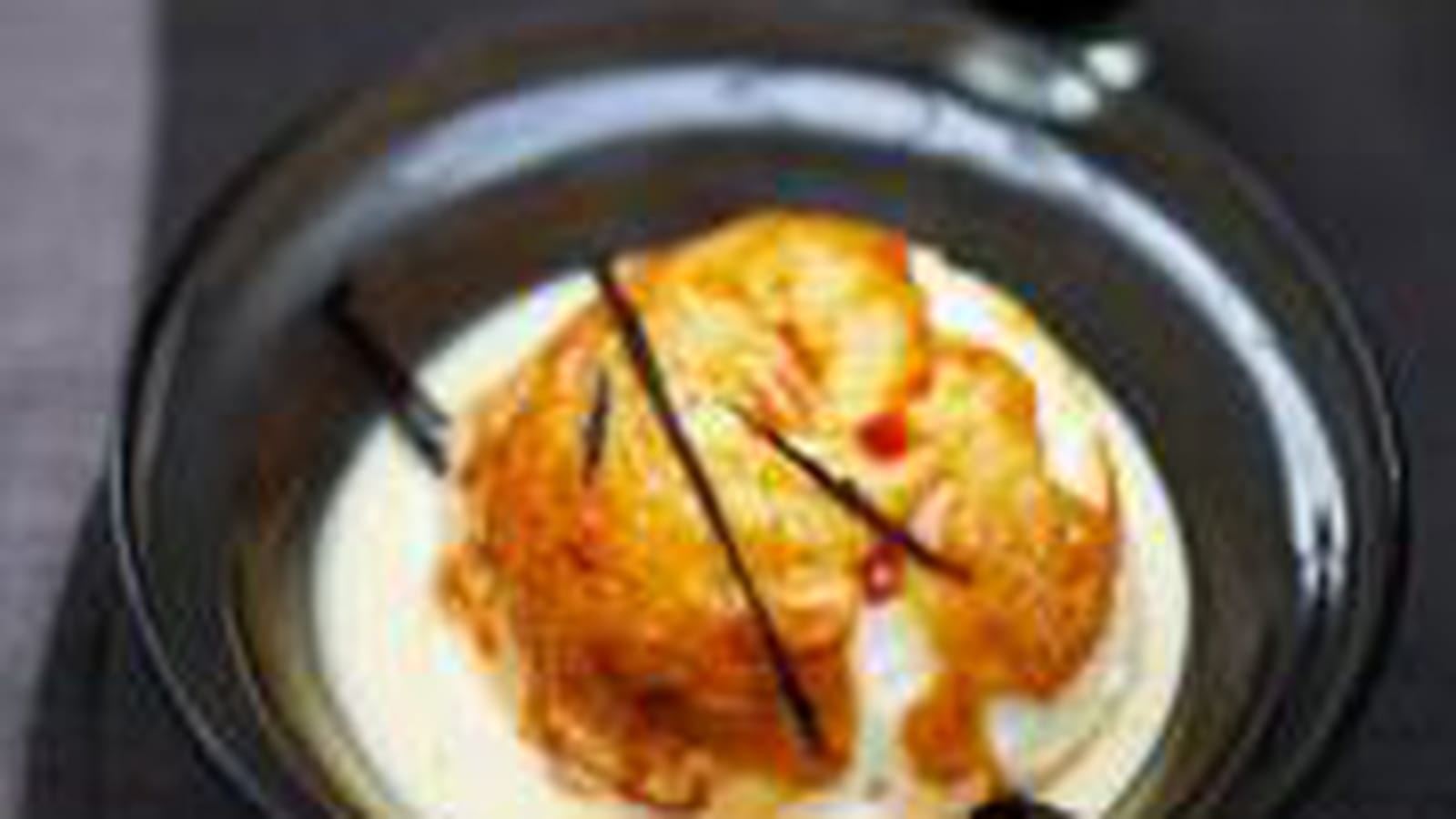 Ile flottante au caramel