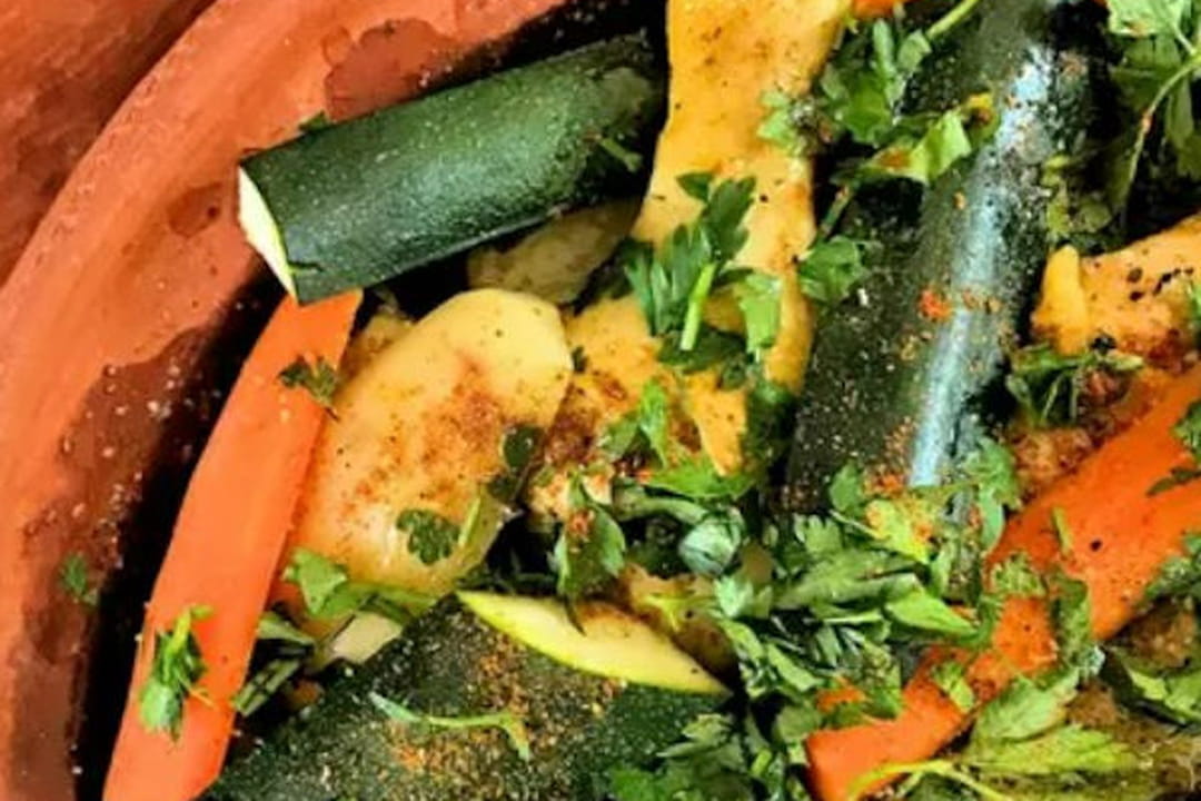 Tajine de poulet aux légumes