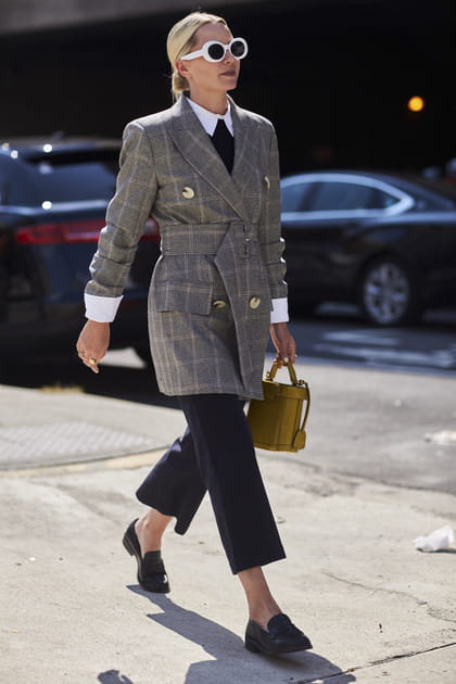 La veste à carreaux