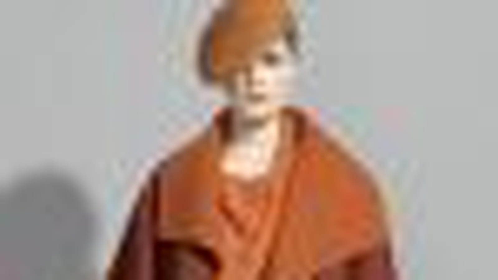 Ensemble dans les tons orange de Céline