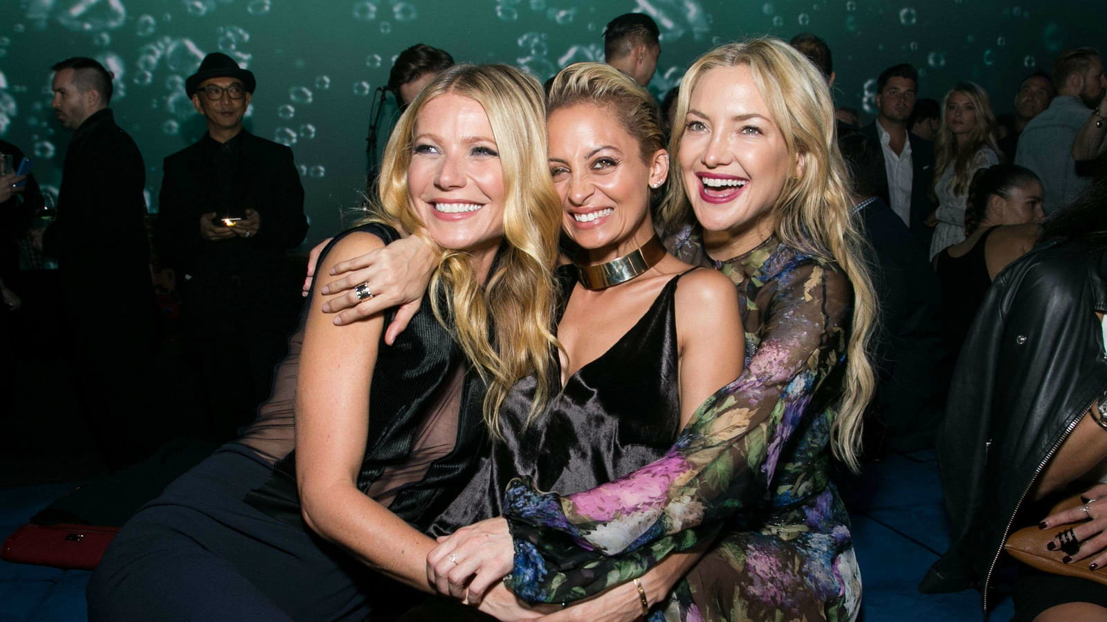 Avec Gwyneth Paltrow et Kate Hudson