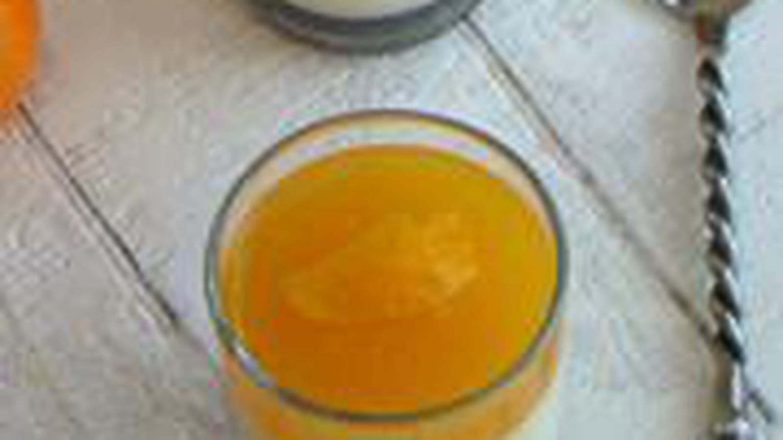 Panacotta vanille à la clémentine de Corse