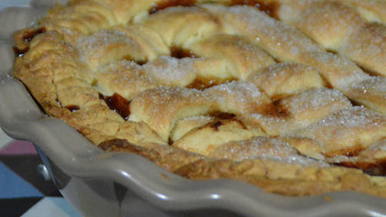 Tarte aux pommes facon apple pie