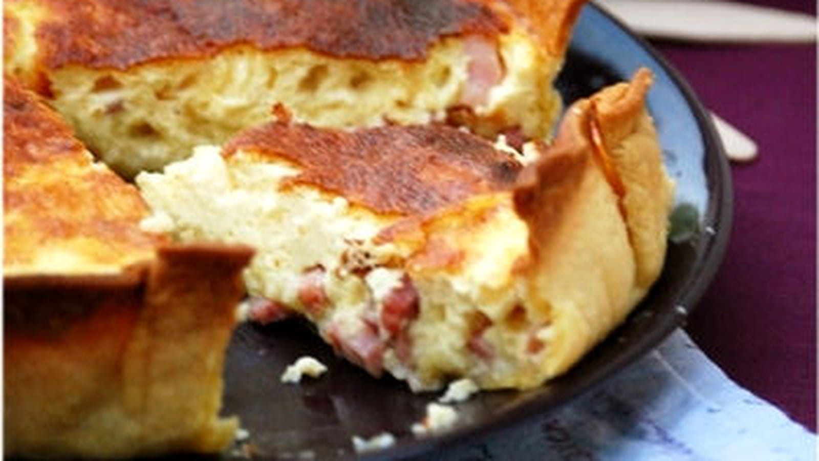 Quiche lorraine légère