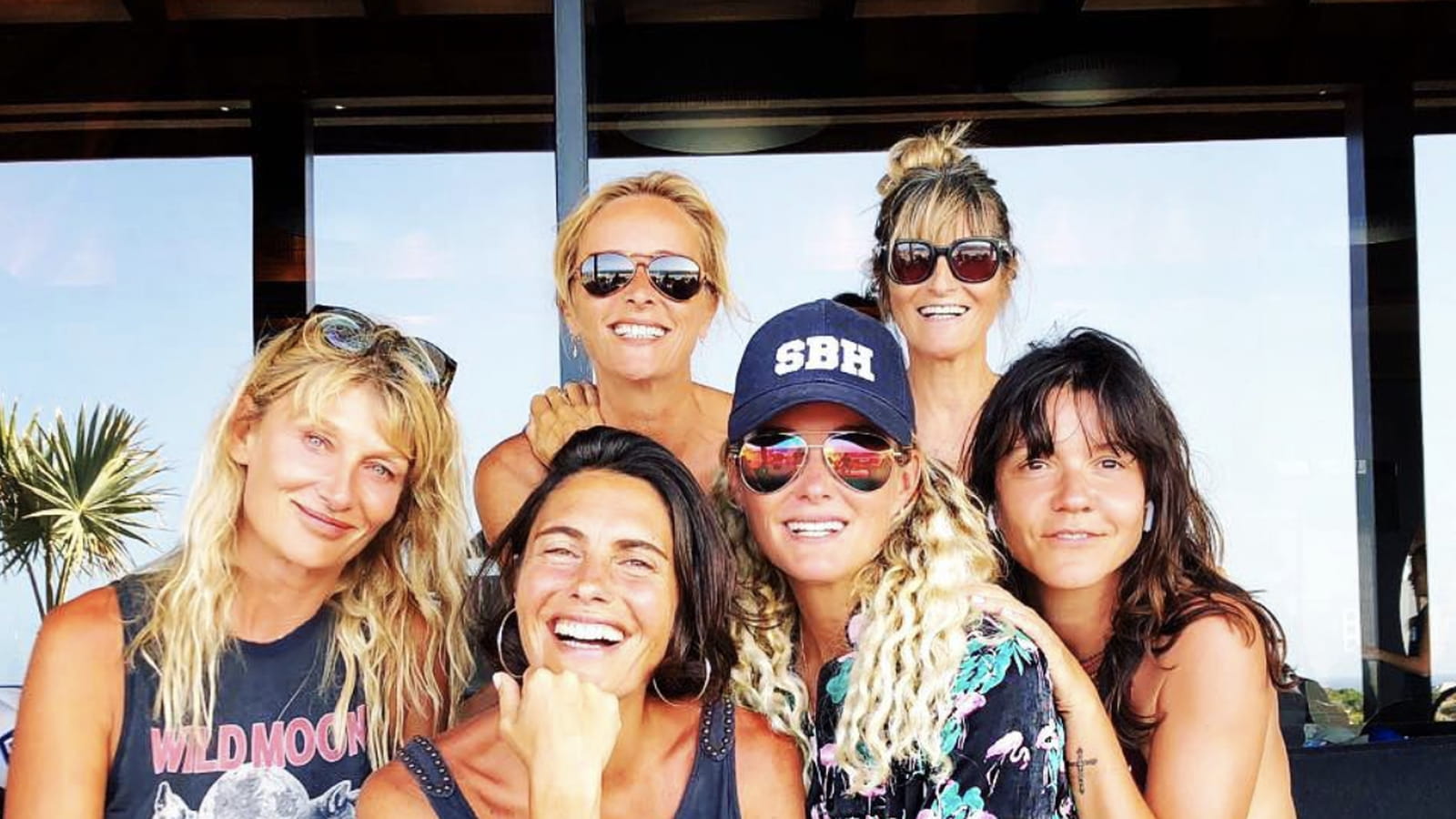 Laeticia Hallyday et Alessandra Sublet