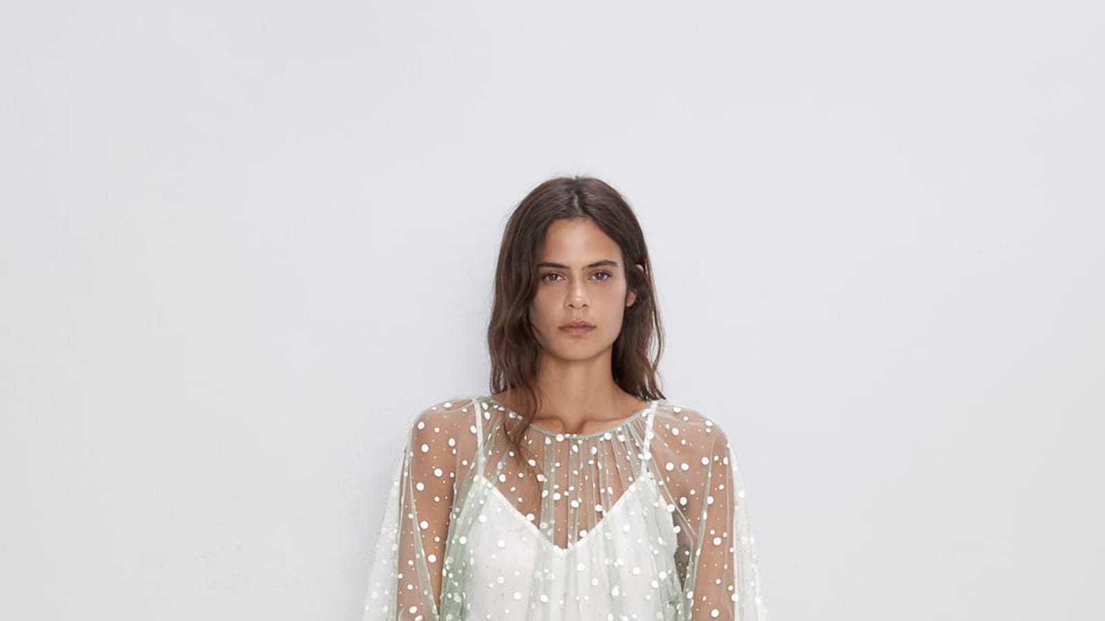 Top semi transparent