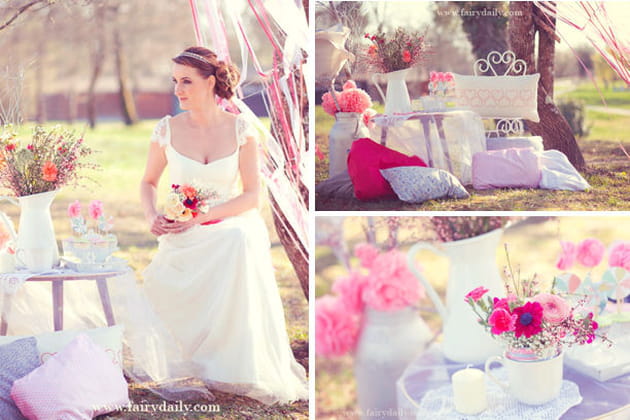Une décoration romantique et vintage pour votre mariage