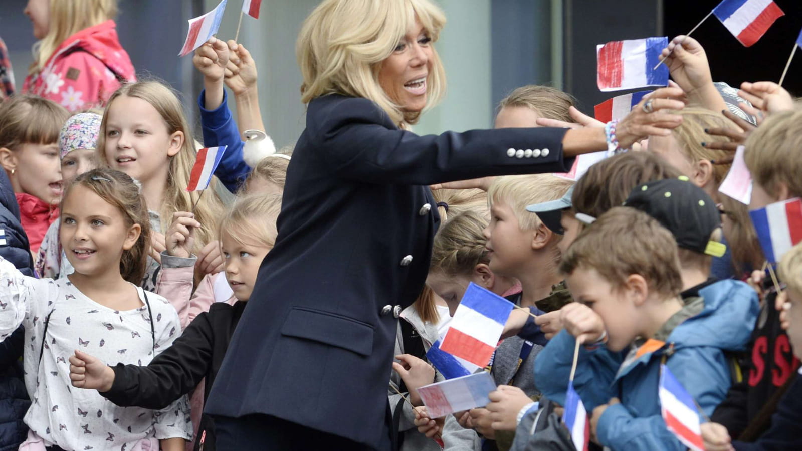 Brigitte Macron le 30 août 2018
